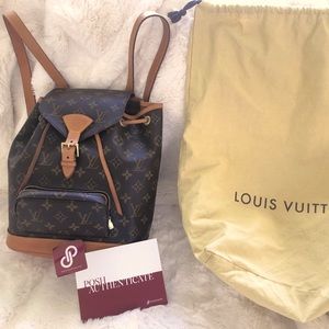 Louis Vuitton Monogram Montsouris MM Backback
